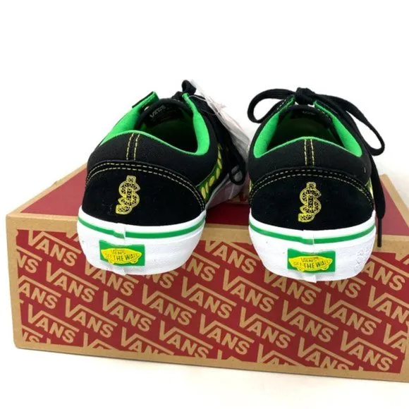 💖MEGA SALE💖VANS Old Skool Pro Shake Junt Black Suede Casual Womens VN0A45JC0V4