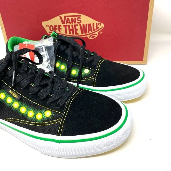 💖MEGA SALE💖VANS Old Skool Pro Shake Junt Black Suede Casual Womens VN0A45JC0V4
