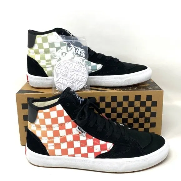 💖MEGA SALE💖VANS The Lizzie   Checkerboard Multi Men’s  Canvas  VN0A4BX1BML