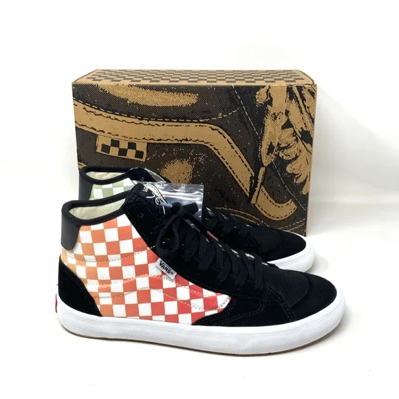 💖MEGA SALE💖VANS The Lizzie   Checkerboard Multi Men’s  Canvas  VN0A4BX1BML