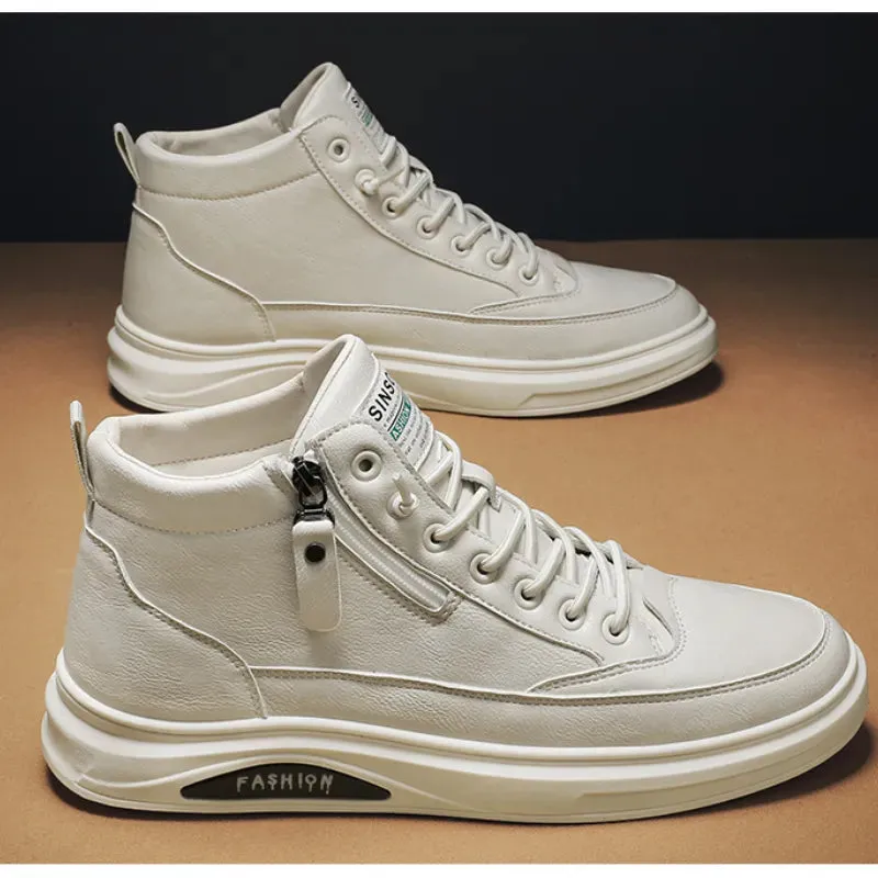 Men Boots - Leather Outdoor Shoes