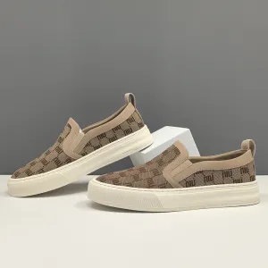 Men Fashion Breathable Canvas Flat Casual Shoes