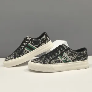 Men Fashion Flat Casual Breathable Canvas Shoes
