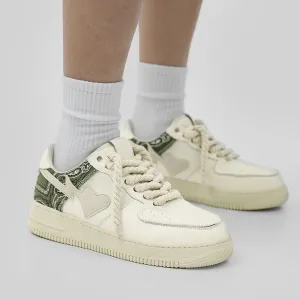 Men's Canvas Heightening Sports Shoes