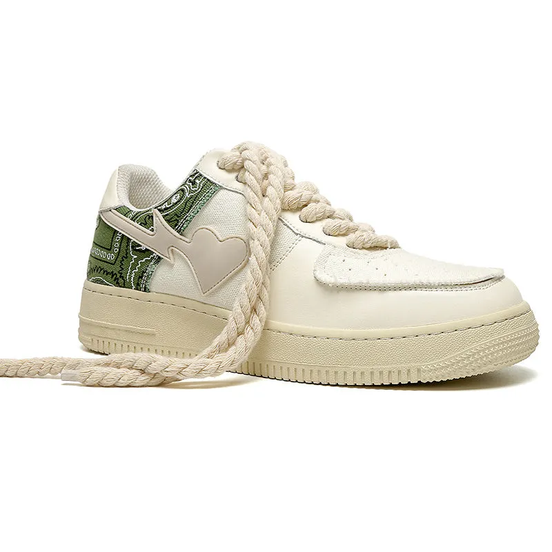 Men's Canvas Heightening Sports Shoes