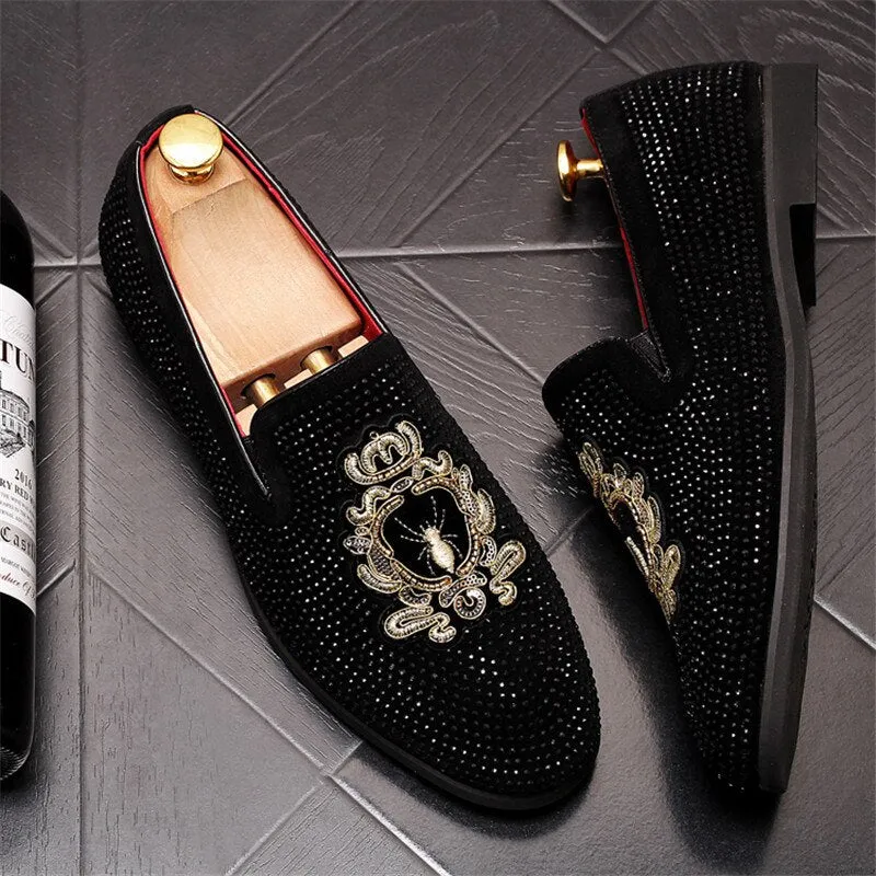 Men's Casual Loafers Wedding Party Dress Shoes