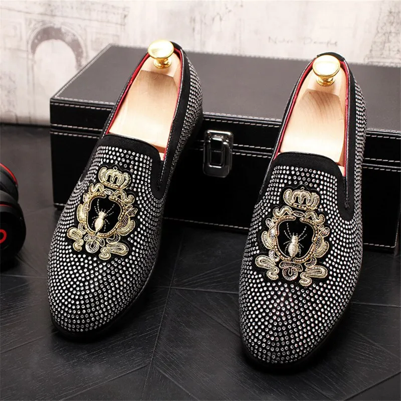 Men's Casual Loafers Wedding Party Dress Shoes