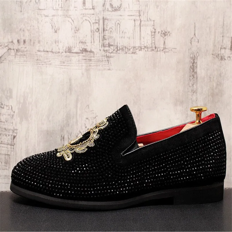 Men's Casual Loafers Wedding Party Dress Shoes