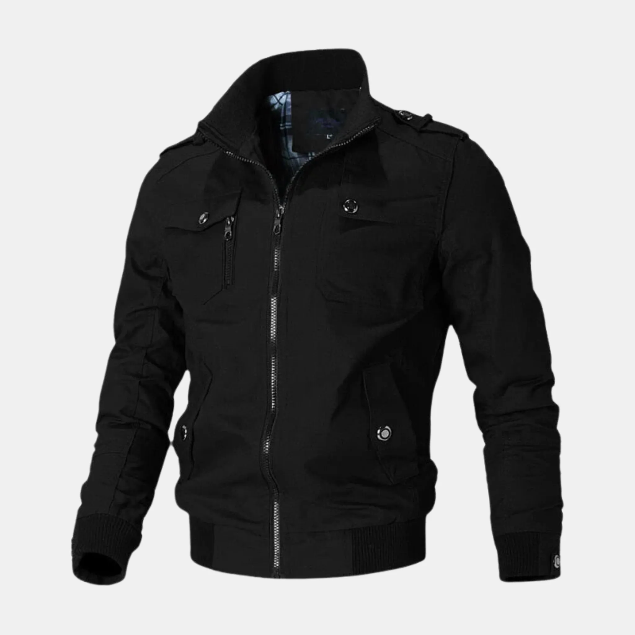 Men’s Lightweight Bomber Jacket – Slim Fit, Urban Style & Seasonal Comfort