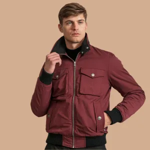 Men’s Lightweight Bomber Jacket – Slim Fit, Urban Style & Seasonal Comfort