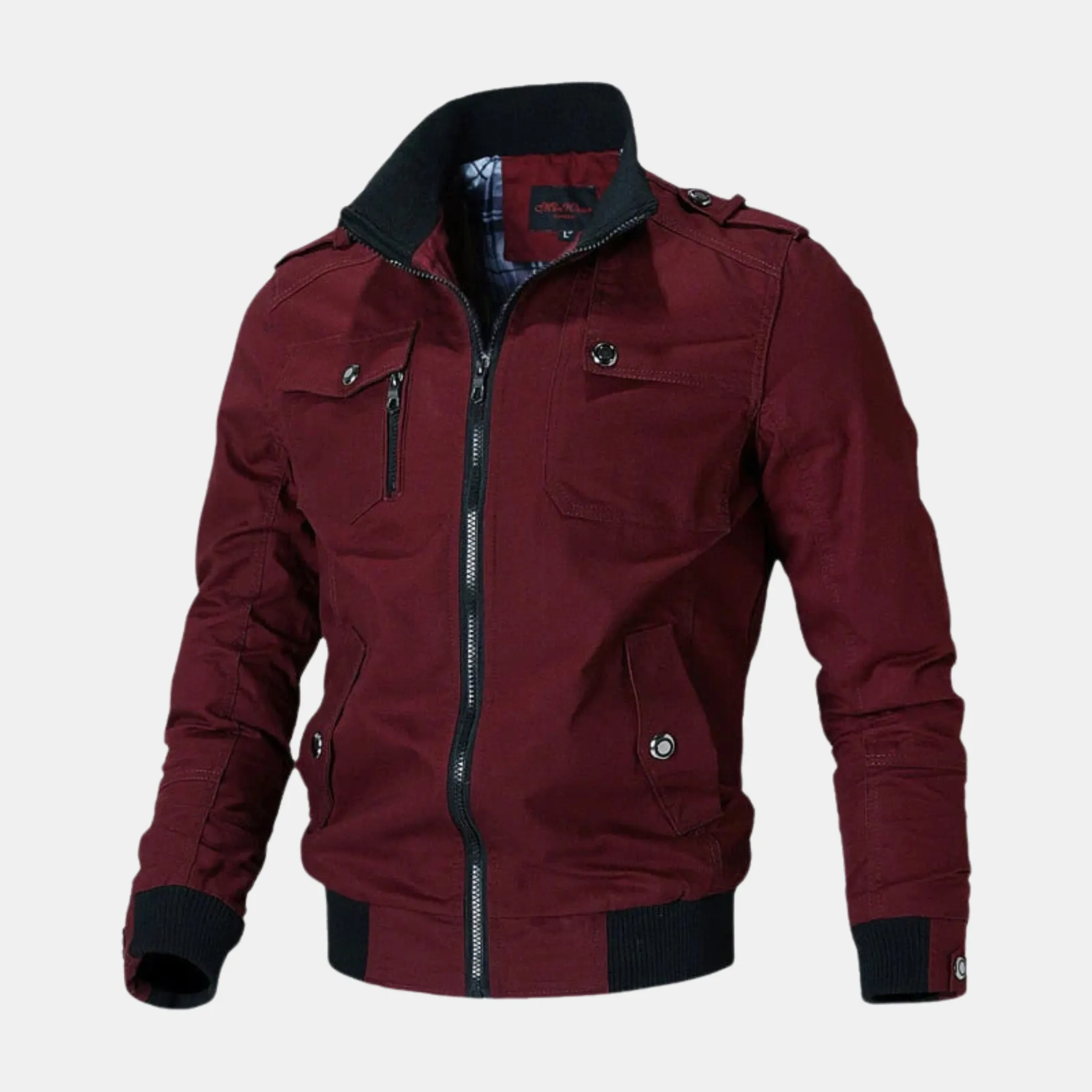 Men’s Lightweight Bomber Jacket – Slim Fit, Urban Style & Seasonal Comfort