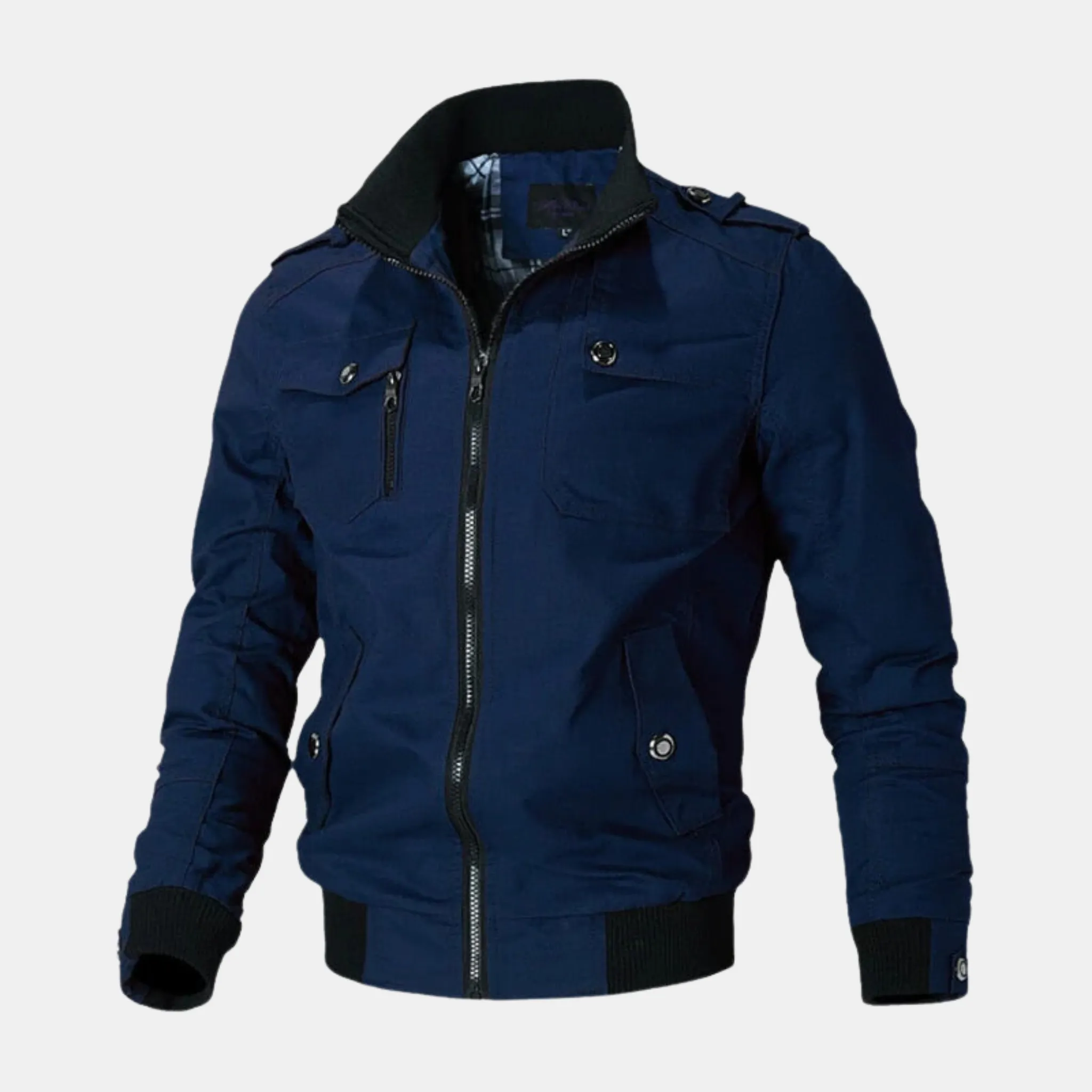 Men’s Lightweight Bomber Jacket – Slim Fit, Urban Style & Seasonal Comfort