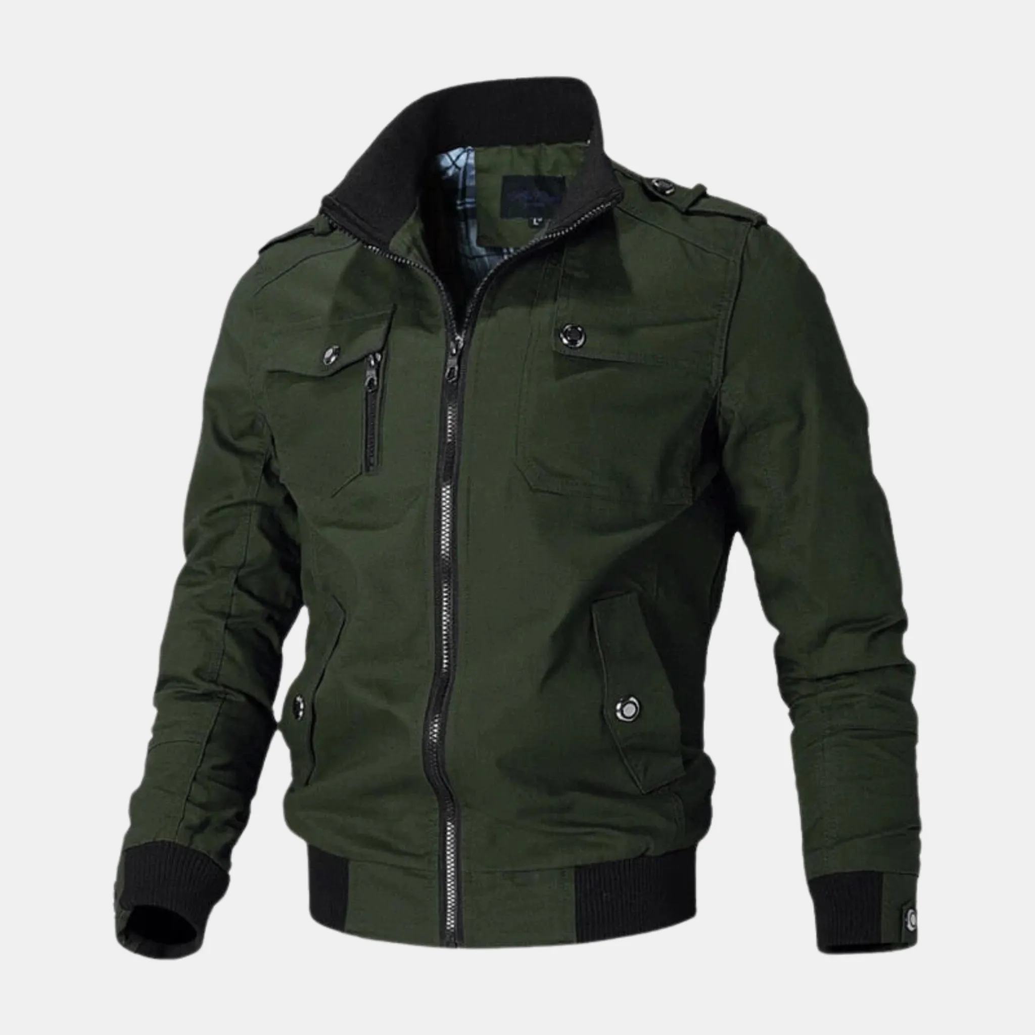 Men’s Lightweight Bomber Jacket – Slim Fit, Urban Style & Seasonal Comfort