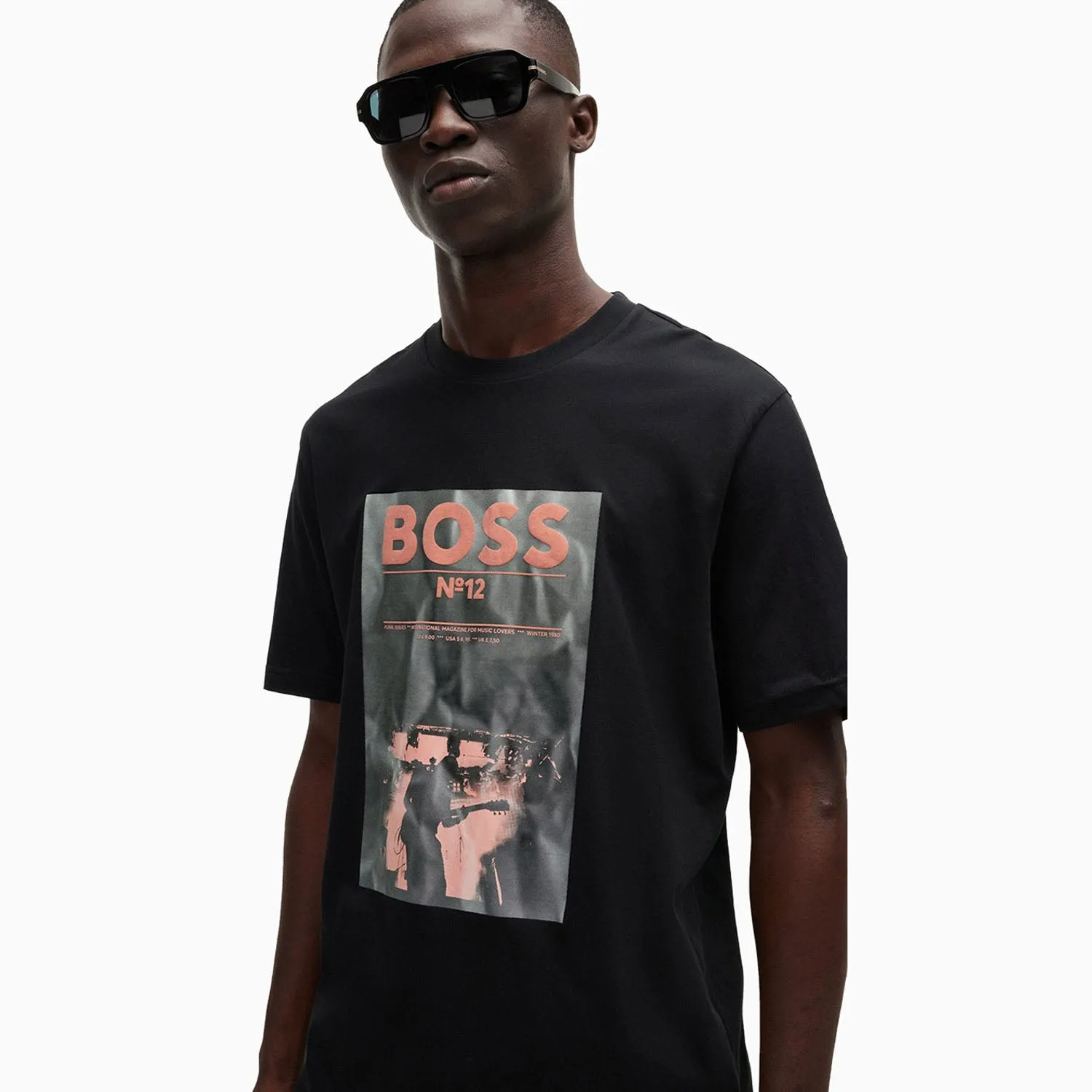 Men's Regular Fit T-Shirt in Cotton With Seasonal Artwork