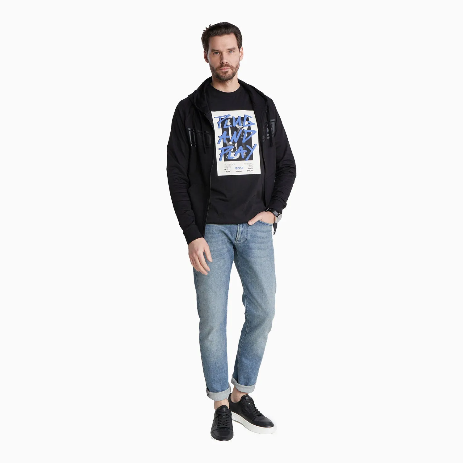 Men's Regular Fit T-Shirt In Cotton With Seasonal Graphic Print