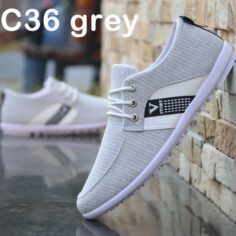 Men’s Soft-Soled Canvas Shoes – Sports & Leisure Old Beijing Peas Shoes