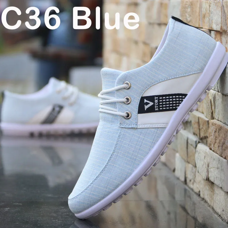Men’s Soft-Soled Canvas Shoes – Sports & Leisure Old Beijing Peas Shoes