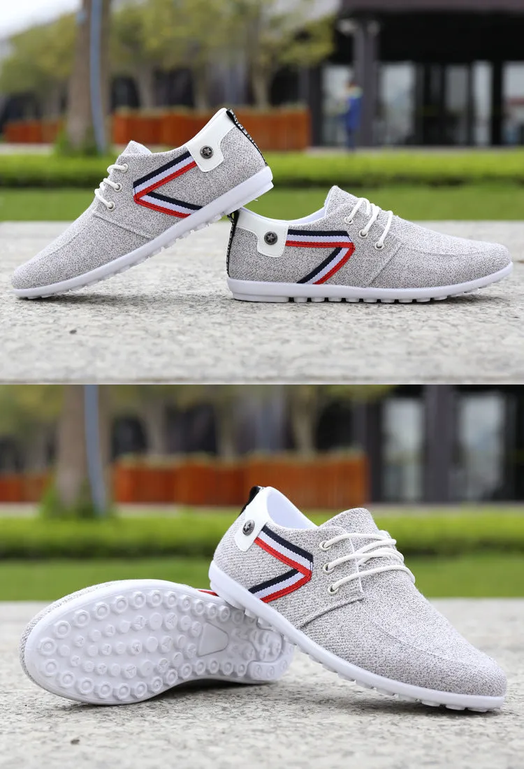 Men’s Soft-Soled Canvas Shoes – Sports & Leisure Old Beijing Peas Shoes