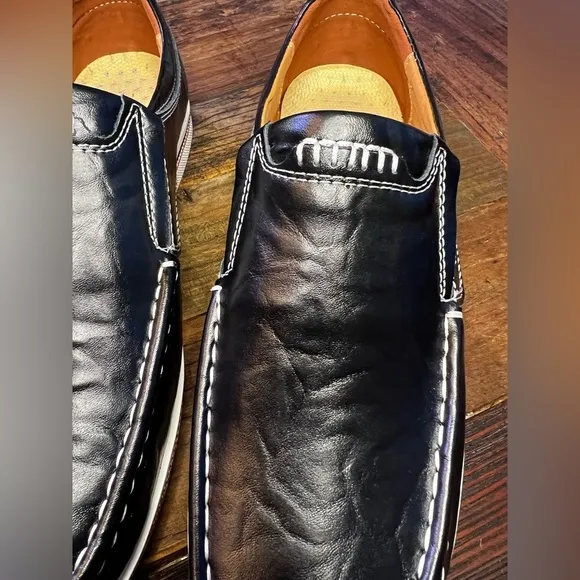 Mens Urban Loafer Leather Size 10 (EU 44) (MB1)
