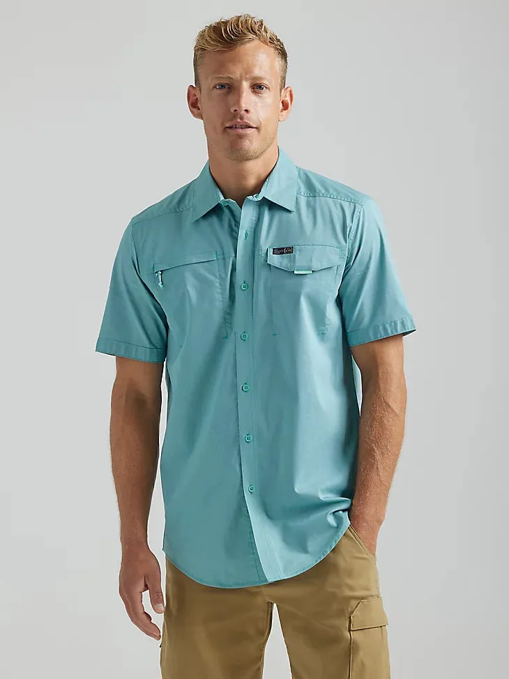 Men's Wrangler ATG Asymmetric Zip Pocket Shirt - FINAL SALE