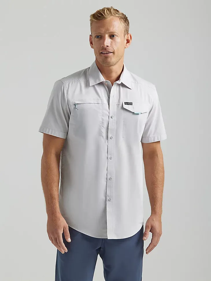 Men's Wrangler ATG Asymmetric Zip Pocket Shirt - FINAL SALE