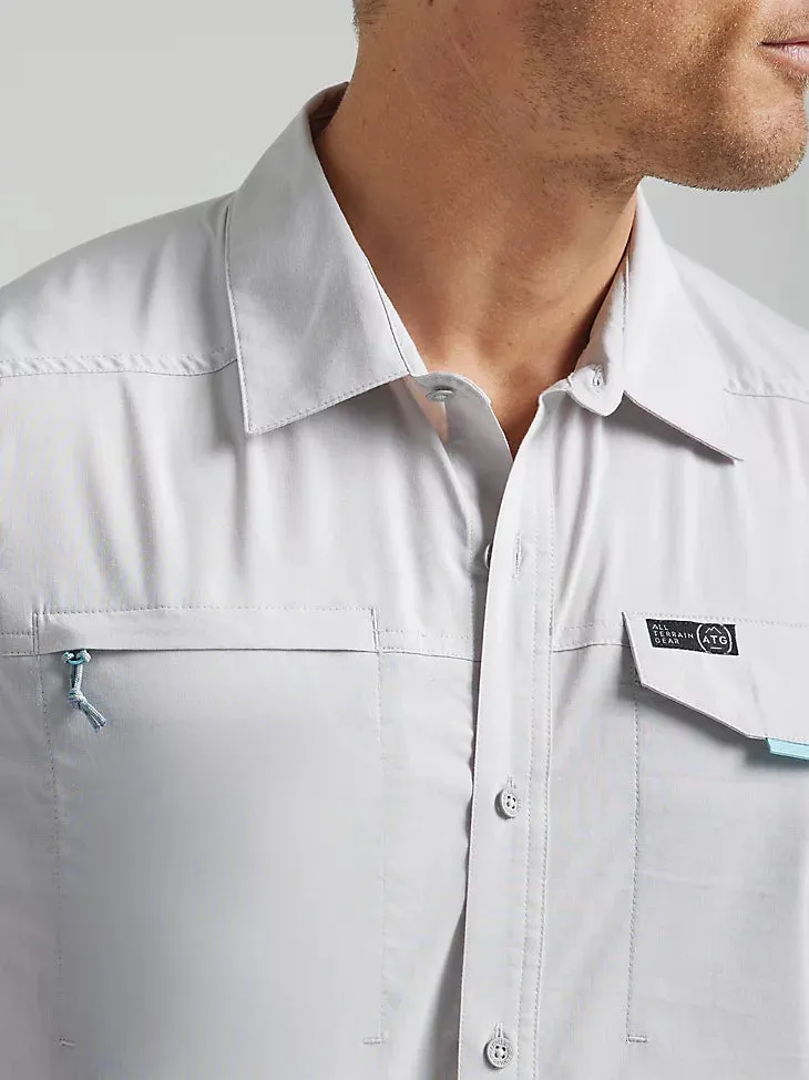 Men's Wrangler ATG Asymmetric Zip Pocket Shirt - FINAL SALE