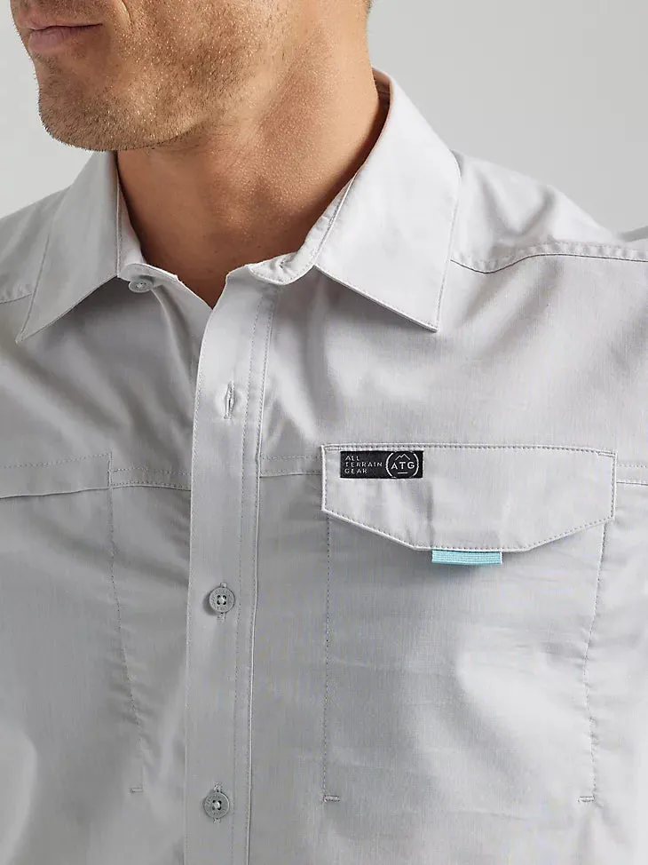 Men's Wrangler ATG Asymmetric Zip Pocket Shirt - FINAL SALE