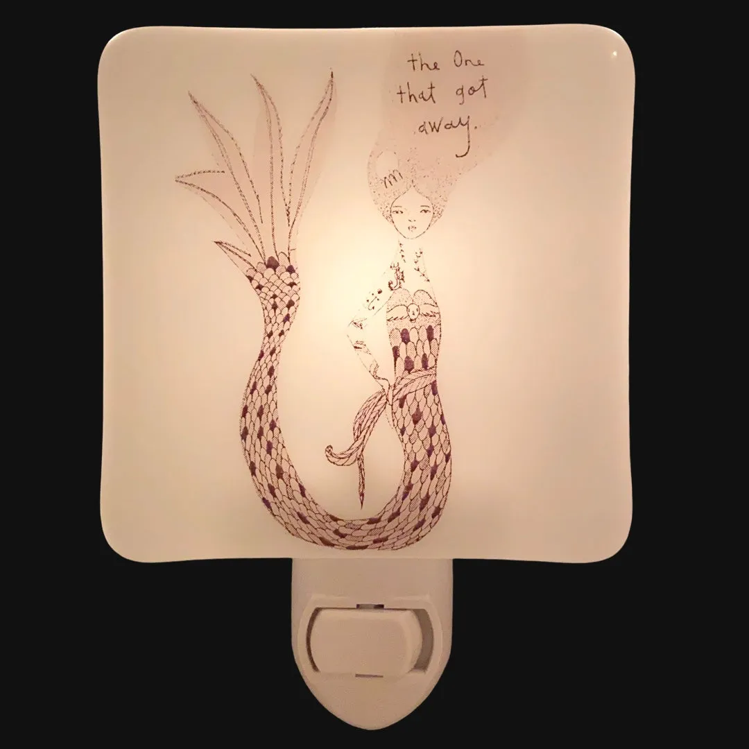 Mermaid Night Light - Illustration by Melissa Flesher
