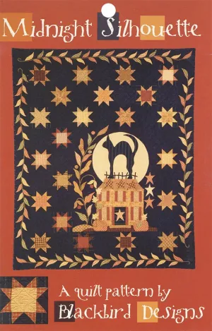 Midnight Silhouette (QUILTING) -  Blackbird Designs - Quilt Pattern
