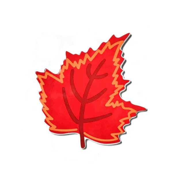 Mini Attachment- Red Fall Leaf
