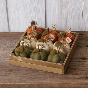 Mini Cloth Pumpkin