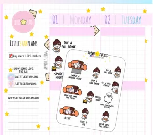 Mixed Fall Mimi Mini Bucket List