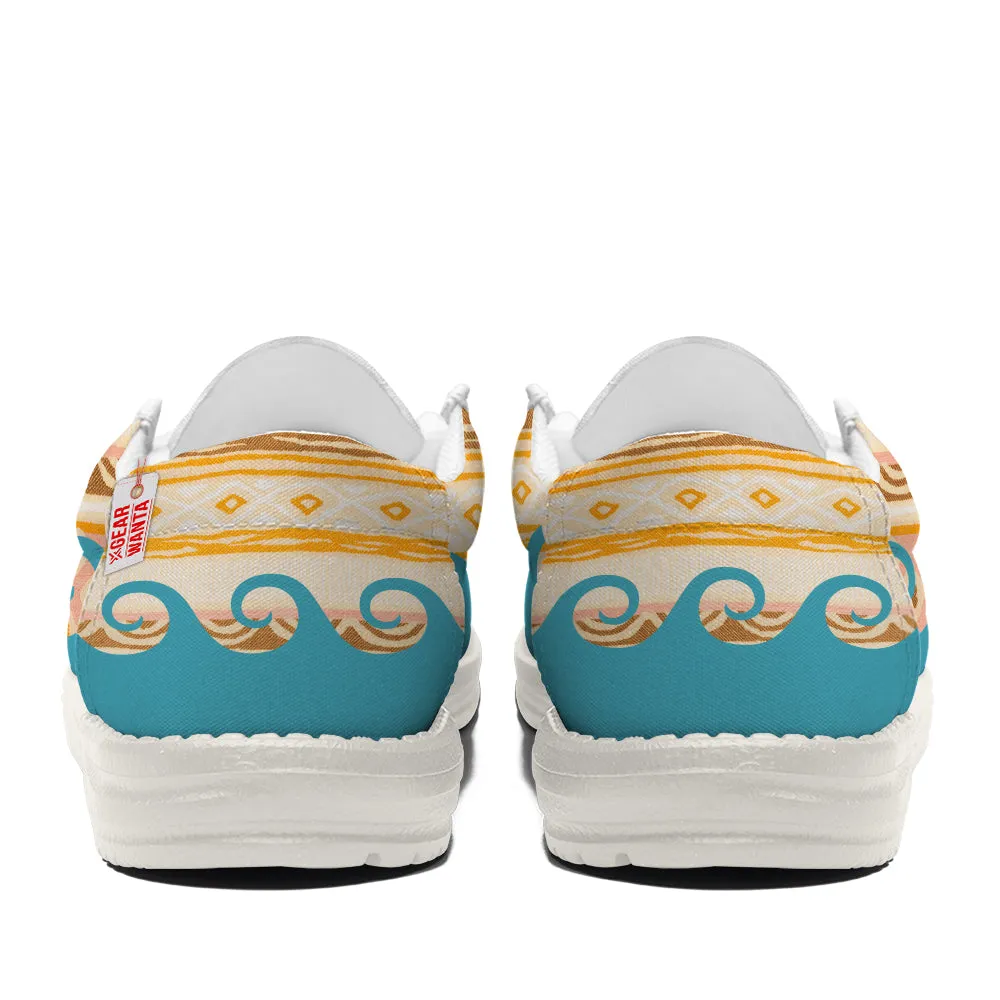 Moana and Maui Canvas Loafer Shoes