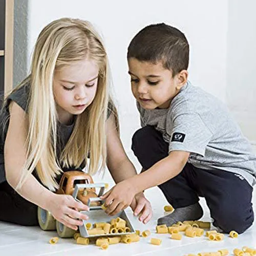 Montessori 100% Recyclable BIOPlastic Sandpit Toy | Toy Tractor with Scoop Front Loader | 2 Years 