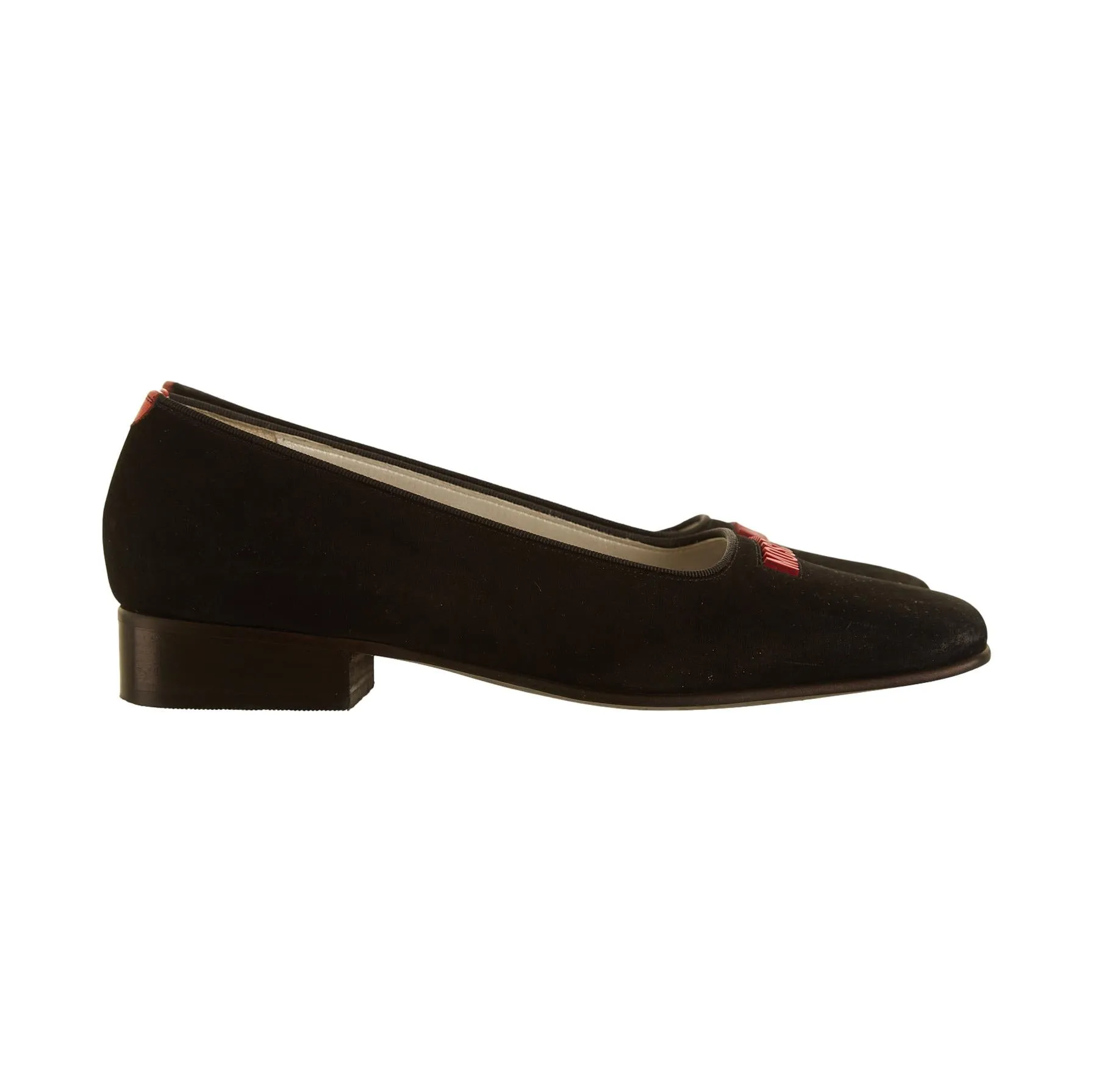 Moschino Black Logo Loafer