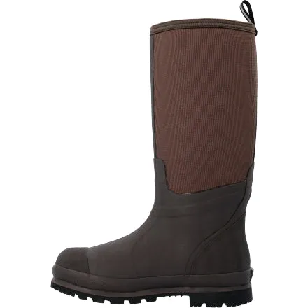 Muck Men's Chore Xpress Cool Tall 17" Waterproof Rubber Work Boot - Brown - CHCT-900