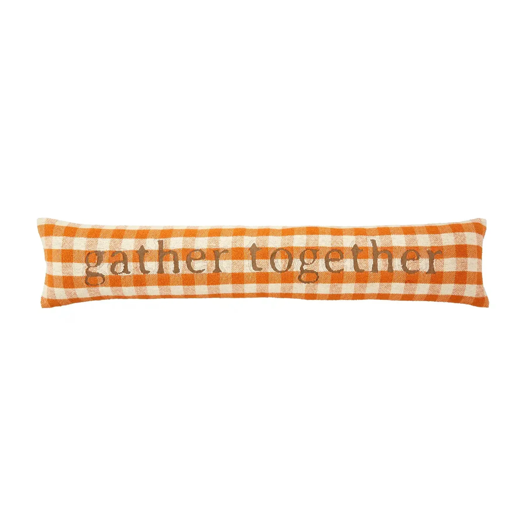 Mud Pie Fall Buffalo Check Pillow