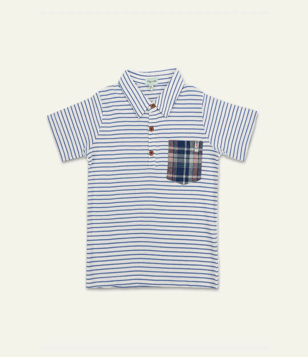 Multicoloured Stripe Print T-Shirt