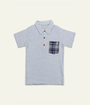 Multicoloured Stripe Print T-Shirt
