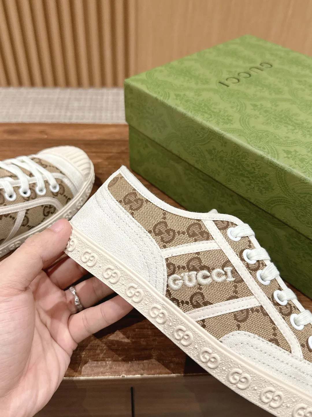 New denim canvas shoes Casual flat shoes