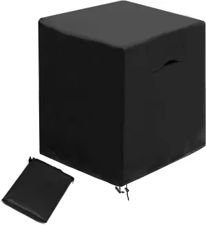 NEW Landrip Air Conditioner Cover, Heavy Duty 420D Oxford AC Cover for Waterproof, Sunproof, Winter Outdoor Conditioner Cover, Central AC Units Cover, Fits up to 38 x 38 x 40 inches