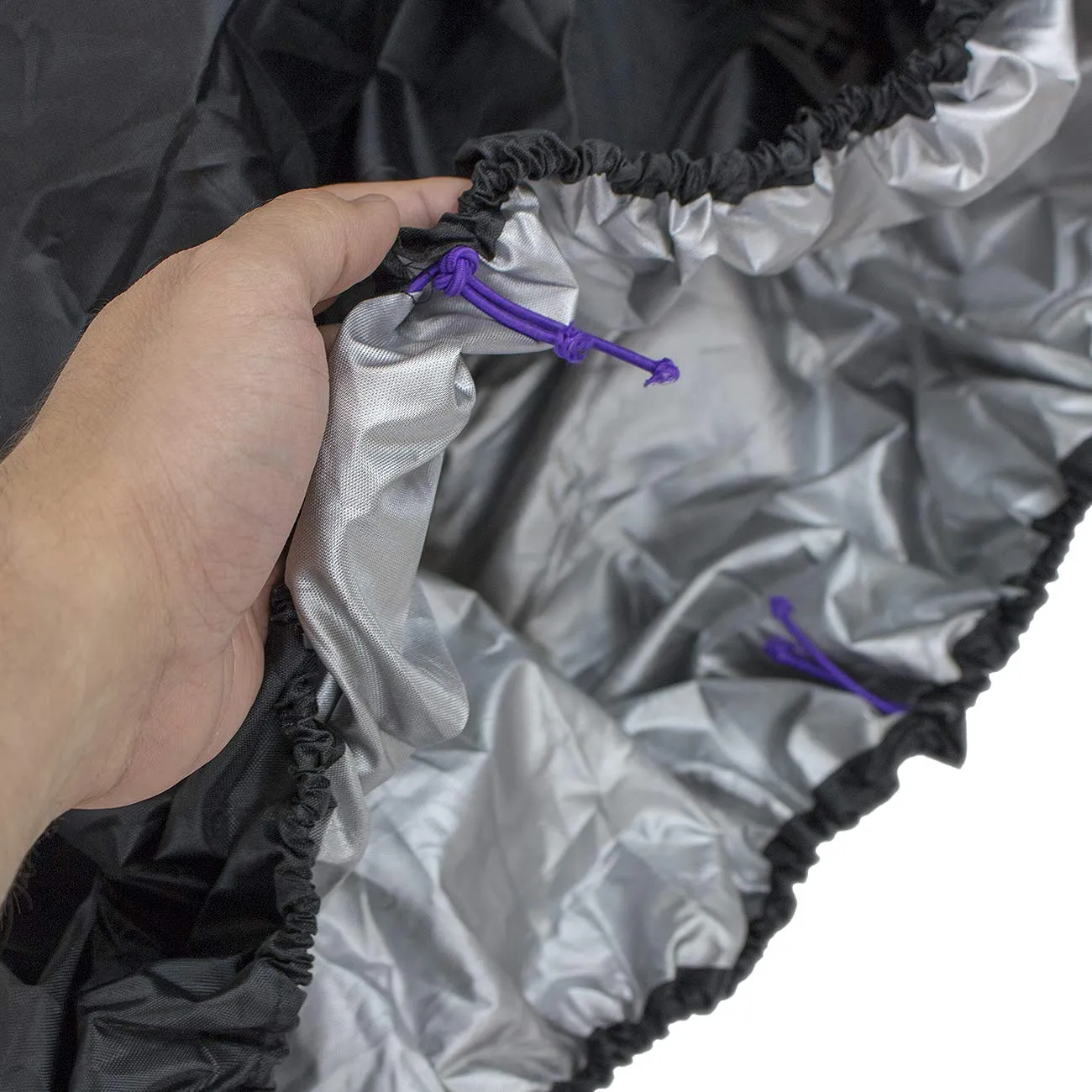 New Sorbus Fire Pit Cover, Round 40-Inch Diameter, Heavy Duty Waterproof, Perfect for Home, Patio, Lawn, Garden Furniture, Carry Bag Included (Black)