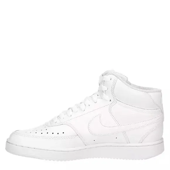 Nike Court Vision Mid White Women's Shoes Size