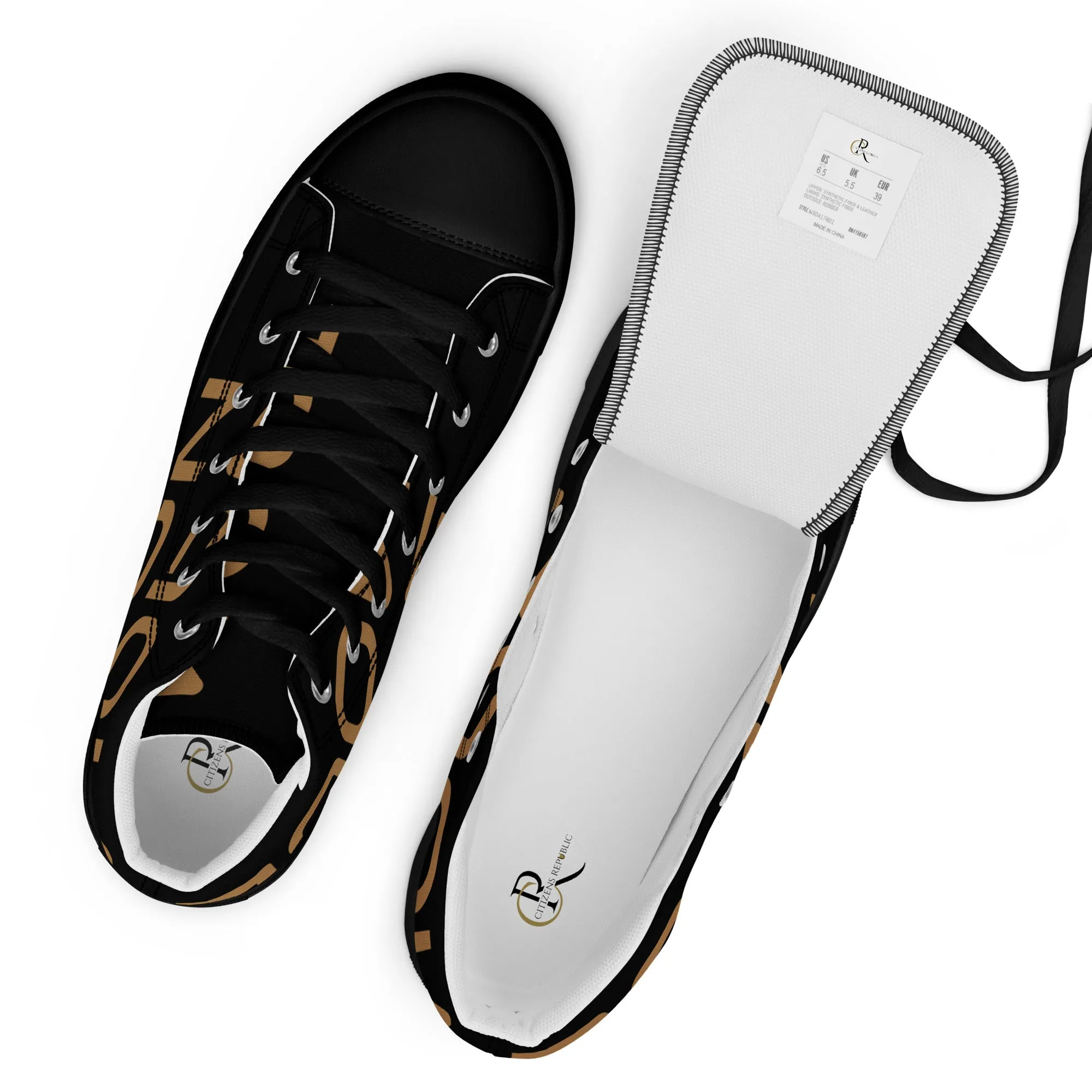 Nope Mens Canvas High Tops