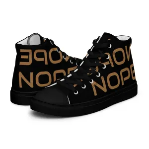 Nope Mens Canvas High Tops