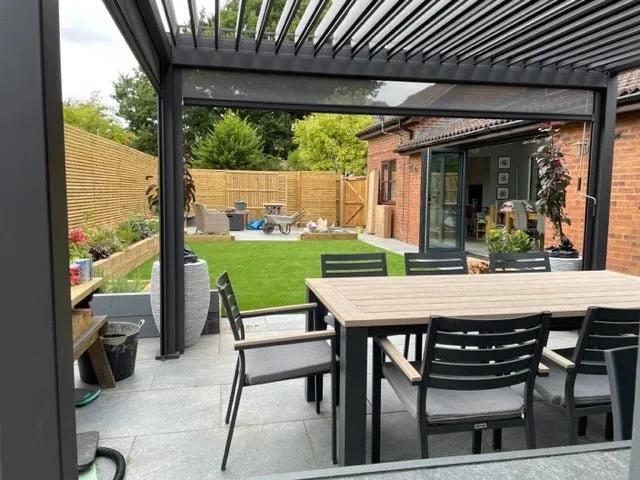 Nova Titan 4m x 3.6m Aluminium Pergola | New Model | Assembly Option