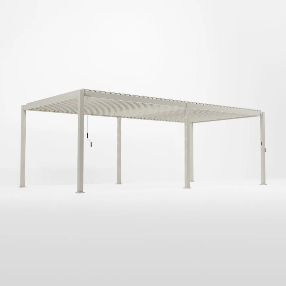 Nova Titan Aluminium Pergola Free Standing Anthracite Grey