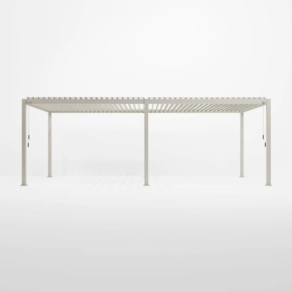 Nova Titan Aluminium Pergola Free Standing Anthracite Grey