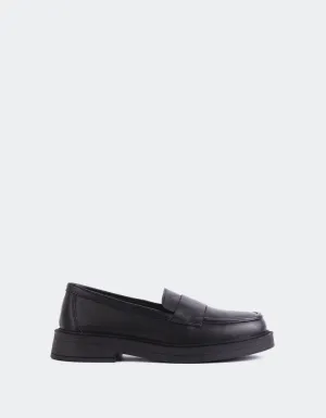 Novee Black Leather