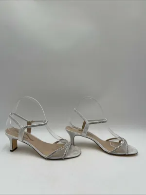 NWB Nina Women's Barron Sandals Silver Size 8.5M